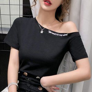 Tee Shirt Femme Ete Short Sleeve T Shirts Women 20
